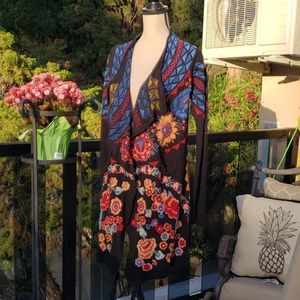 Nwt Johnny Was embroidered Duster S medium welcome